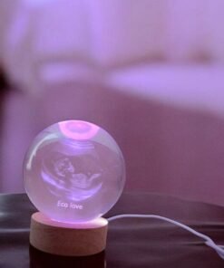 Bola de Cristal con Ecografía Grabada