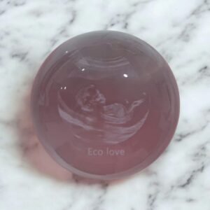 Bola de cristal con ecografía