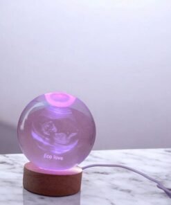 Bola de cristal con ecografía