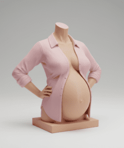 Busto 3d embarazada