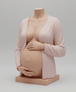 Busto 3d embarazada